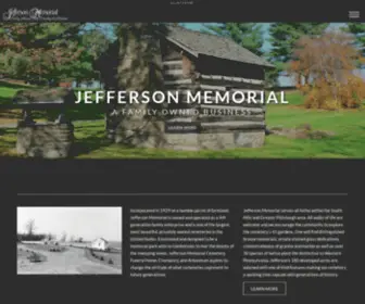 Jeffersonmemorial.com(Jefferson Memorial Cemetery) Screenshot