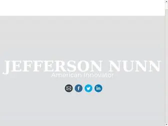 Jeffersonnunn.com(American Innovator) Screenshot