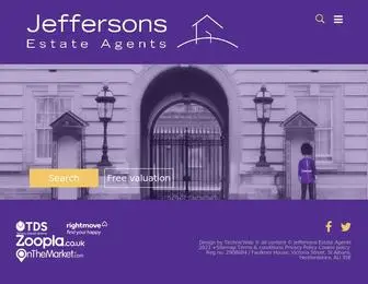 Jeffersons.uk.net(Estate Agents in N20) Screenshot