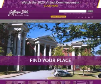 Jeffersonstate.edu(Jefferson State Community College) Screenshot