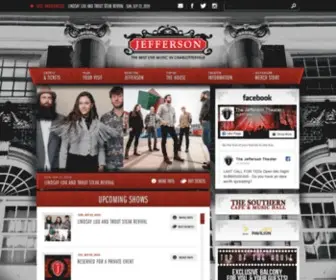 Jeffersontheater.com(The Jefferson Theater) Screenshot