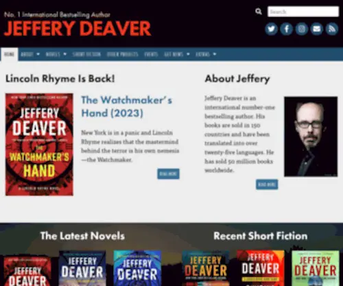 Jefferydeaver.com(Jefferydeaver) Screenshot