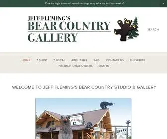 Jeffflemingbears.com(Bear Country Gallery) Screenshot