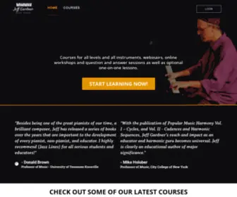 Jeffgardnermusicschool.com(Jeff Gardner Music School) Screenshot