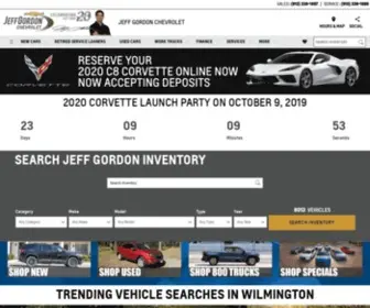 Jeffgordonchevy.com(Jeff Gordon Chevrolet) Screenshot