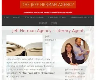 Jeffherman.com(The Jeff Herman Agency) Screenshot