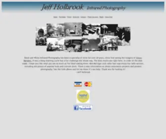 Jeffholbrook.com(Infrared Photography by Jeff Holbrook) Screenshot
