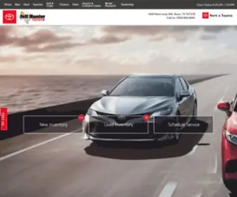 Jeffhuntertoyota.com(Jeff Hunter Toyota) Screenshot