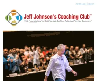Jeffjohnsonscoachingclub.com(Jeff Johnson's Coaching Club) Screenshot