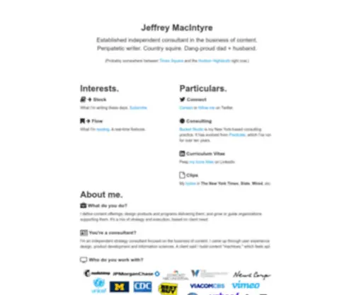 Jeffmacintyre.com(Jeff MacIntyre) Screenshot