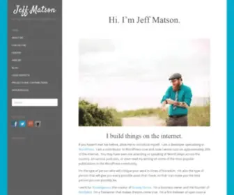 Jeffmatson.net(Jeffmatson) Screenshot