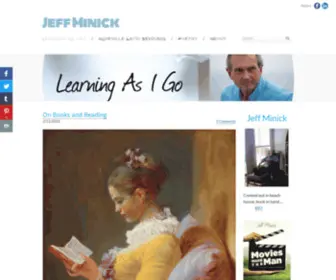 Jeffminick.com(Jeff Minick) Screenshot