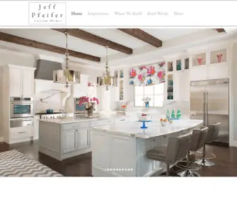 Jeffpfeiferhomes.com(Jeff Pfeifer Custom Homes Prosper) Screenshot