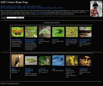 Jeffpippen.com(Jeff's Nature) Screenshot