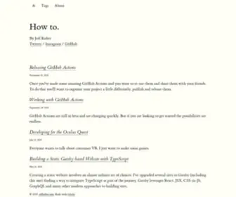 Jeffrafter.com(All posts) Screenshot