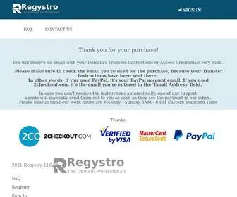 Jeffrayart.com(Regystro Domains) Screenshot