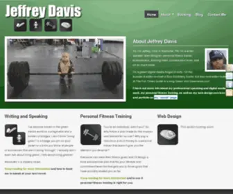 Jeffrey-Davis.net(Jeffrey Davis) Screenshot