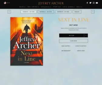 Jeffreyarcher.com(Jeffrey Archer) Screenshot