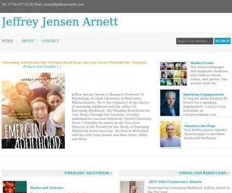 Jeffreyarnett.com(Jeffrey Arnett) Screenshot