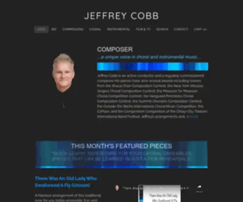 Jeffreycobb.com(Jeffrey Cobb) Screenshot