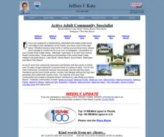 Jeffreyjkatz.com(Over 55 Community Specialist) Screenshot