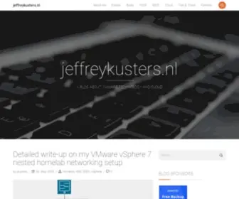 Jeffreykusters.nl(A blog about VMware technology and cloud) Screenshot