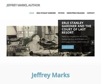 Jeffreymarks.com(Jeffrey Marks Mystery Author) Screenshot