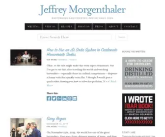 Jeffreymorgenthaler.com(Jeffrey Morgenthaler) Screenshot