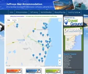 Jeffreysbayaccommodation.co.za(Jeffreys Bay Accommodation) Screenshot