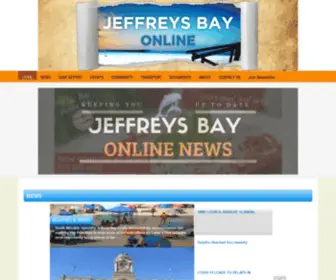 Jeffreysbayonline.co.za(Jeffreys Bay Online) Screenshot