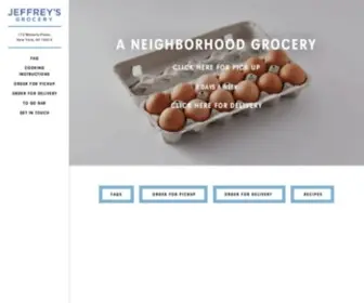Jeffreysgrocery.com(Jeffrey's Grocery) Screenshot
