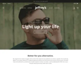 Jeffreyshemp.com(Premium CBD Cigarettes & Indoor Hemp Flower) Screenshot