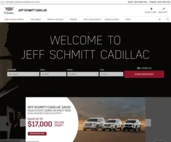 Jeffschmittcadillac.com(Jeff Schmitt Cadillac) Screenshot