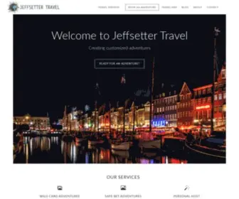 Jeffsetter.com(Jeffsetter Travel) Screenshot