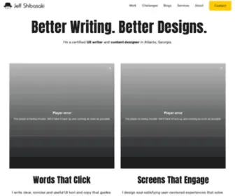 Jeffshibasaki.com(Jeff Shibasaki) Screenshot