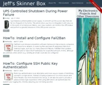 Jeffskinnerbox.me(Jeffskinnerbox) Screenshot