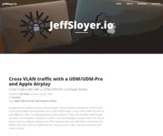 Jeffsloyer.io(JeffSloyer) Screenshot