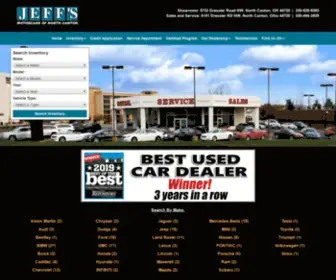 Jeffsmotorcars.com Screenshot