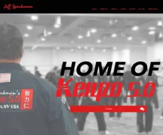 Jeffspeakman.com(Martial Arts group) Screenshot