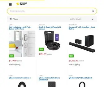 Jeffssmarthomedeals.com(Jeff's Smart Home Deals) Screenshot