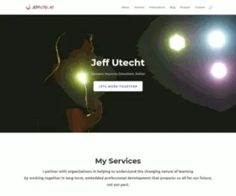 Jeffutecht.com(Jeff Utecht) Screenshot