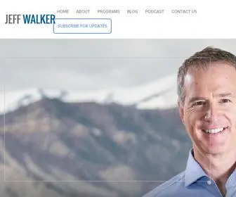 Jeffwalker.com(Jeff Walker) Screenshot