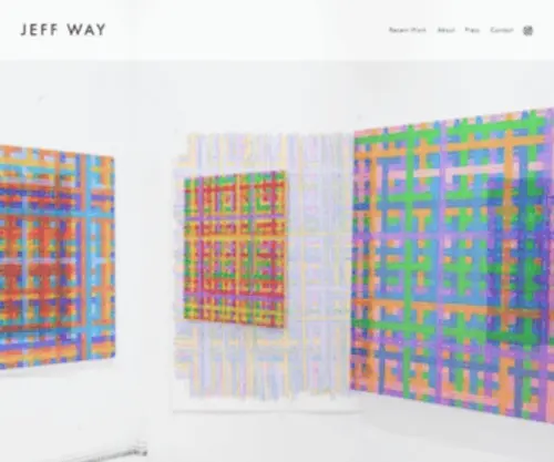 Jeffwayart.com(Jeff Way Jeff Way Art) Screenshot