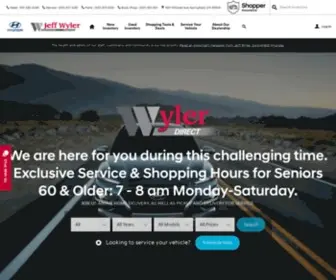 Jeffwylerspringfieldhyundai.com(Auto repair shop) Screenshot