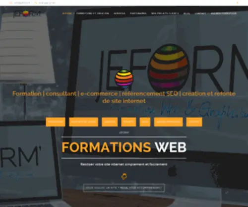 Jeform.fr(OVH accompagne votre évolution grâce au meilleur des infrastructures web) Screenshot