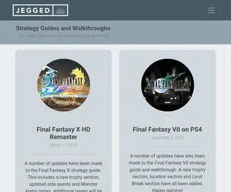 Jegged.com(Strategy Guides and Walkthroughs) Screenshot
