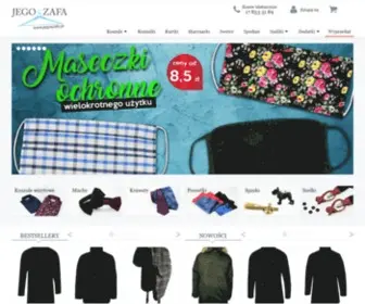 Jegoszafa.pl(Elegancka odzież męska) Screenshot