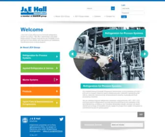 Jehall.com(Commercial & Industrial Refrigeration Solutions) Screenshot