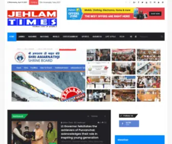 Jehlamtimes.com(JEHLAM TIMES) Screenshot