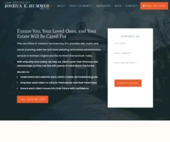 Jehlaw.net(Law Office of Joshua E) Screenshot